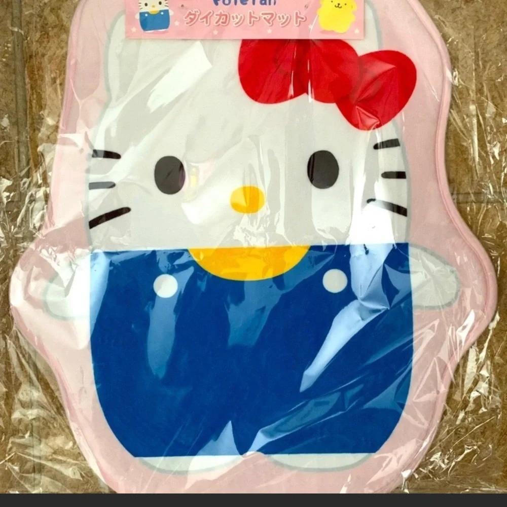 NEW RARE Kawaii From Japan ❤️ Sanrio Hello Kitty X Potetan Floor Mat💙